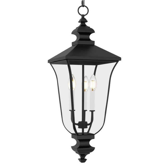 Myhouse Lighting Quoizel - FARL1910MBK - Three Light Outdoor Hanging Lantern - Farley - Matte Black