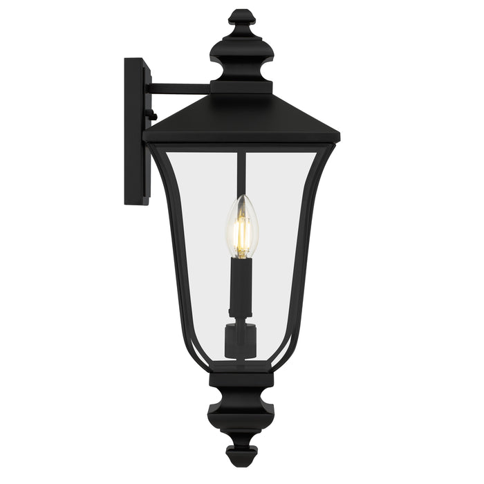Myhouse Lighting Quoizel - FARL8408MBK - Two Light Outdoor Wall Lantern - Farley - Matte Black