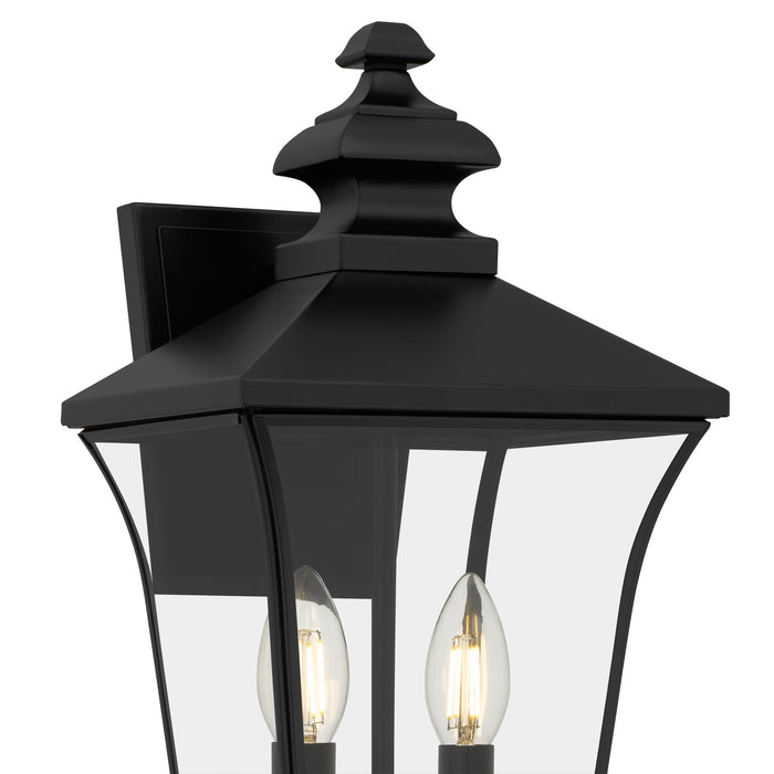 Myhouse Lighting Quoizel - FARL8408MBK - Two Light Outdoor Wall Lantern - Farley - Matte Black