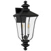 Myhouse Lighting Quoizel - FARL8408MBK - Two Light Outdoor Wall Lantern - Farley - Matte Black