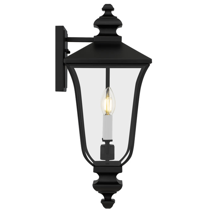 Myhouse Lighting Quoizel - FARL8408MBK - Two Light Outdoor Wall Lantern - Farley - Matte Black