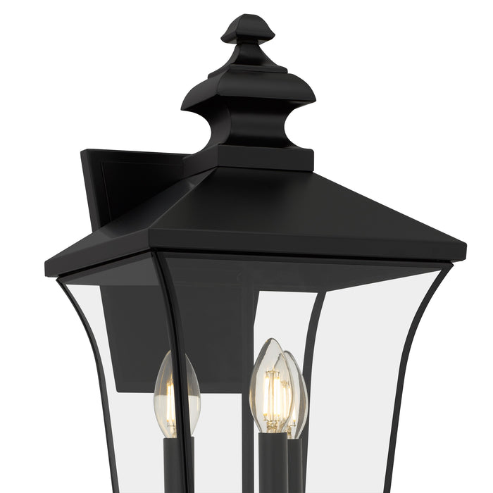 Myhouse Lighting Quoizel - FARL8410MBK - Three Light Outdoor Wall Lantern - Farley - Matte Black
