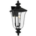 Myhouse Lighting Quoizel - FARL8410MBK - Three Light Outdoor Wall Lantern - Farley - Matte Black