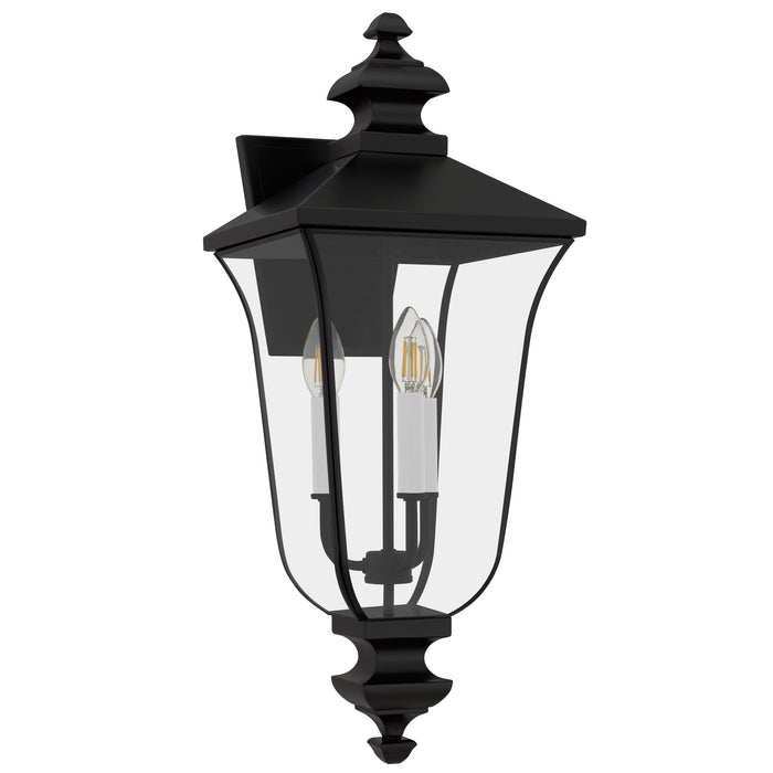 Myhouse Lighting Quoizel - FARL8410MBK - Three Light Outdoor Wall Lantern - Farley - Matte Black