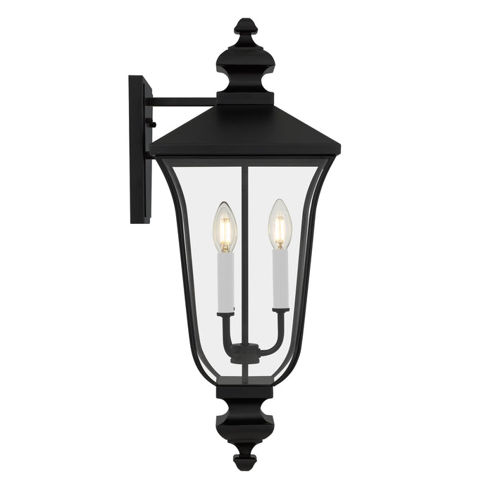 Myhouse Lighting Quoizel - FARL8410MBK - Three Light Outdoor Wall Lantern - Farley - Matte Black