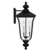 Myhouse Lighting Quoizel - FARL8410MBK - Three Light Outdoor Wall Lantern - Farley - Matte Black