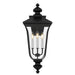 Myhouse Lighting Quoizel - FARL8410MBK - Three Light Outdoor Wall Lantern - Farley - Matte Black