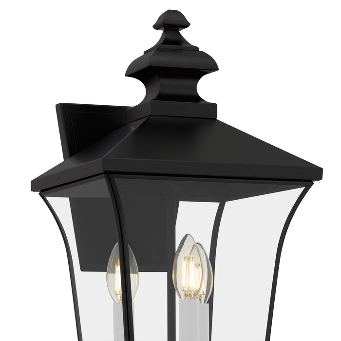 Myhouse Lighting Quoizel - FARL8410MBK - Three Light Outdoor Wall Lantern - Farley - Matte Black