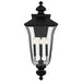 Myhouse Lighting Quoizel - FARL8412MBK - Four Light Outdoor Wall Lantern - Farley - Matte Black