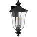 Myhouse Lighting Quoizel - FARL8412MBK - Four Light Outdoor Wall Lantern - Farley - Matte Black