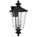 Myhouse Lighting Quoizel - FARL8412MBK - Four Light Outdoor Wall Lantern - Farley - Matte Black