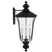 Myhouse Lighting Quoizel - FARL8412MBK - Four Light Outdoor Wall Lantern - Farley - Matte Black