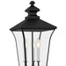 Myhouse Lighting Quoizel - FARL9010MBK - Three Light Outdoor Post Lantern - Farley - Matte Black