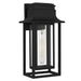 Myhouse Lighting Quoizel - GARN8408MBK - One Light Outdoor Wall Lantern - Garner - Matte Black