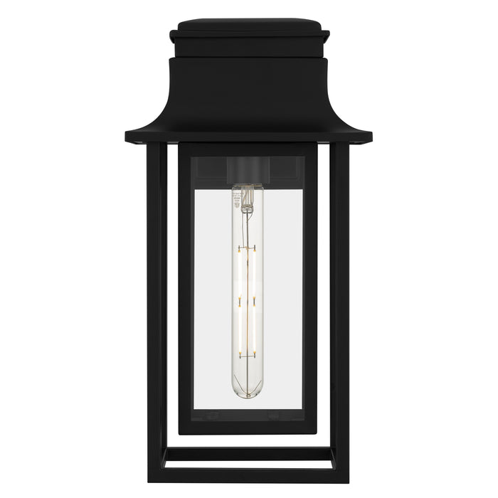 Myhouse Lighting Quoizel - GARN8408MBK - One Light Outdoor Wall Lantern - Garner - Matte Black