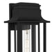 Myhouse Lighting Quoizel - GARN8408MBK - One Light Outdoor Wall Lantern - Garner - Matte Black