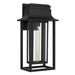 Myhouse Lighting Quoizel - GARN8410MBK - One Light Outdoor Wall Lantern - Garner - Matte Black