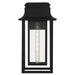 Myhouse Lighting Quoizel - GARN8410MBK - One Light Outdoor Wall Lantern - Garner - Matte Black