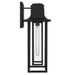 Myhouse Lighting Quoizel - GARN8412MBK - One Light Outdoor Wall Lantern - Garner - Matte Black