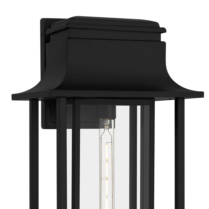 Myhouse Lighting Quoizel - GARN8412MBK - One Light Outdoor Wall Lantern - Garner - Matte Black
