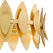 Myhouse Lighting Quoizel - HAY2827GFL - Six Light Pendant - Hayley - Gold Leaf