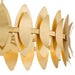 Myhouse Lighting Quoizel - HAY2837GFL - Six Light Pendant - Hayley - Gold Leaf