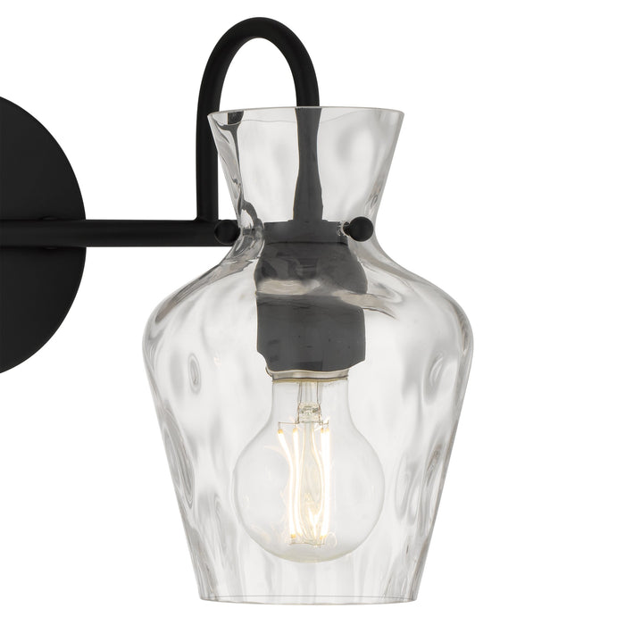 Myhouse Lighting Quoizel - HLL8614MBK - Two Light Vanity - Hollis - Matte Black