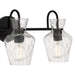 Myhouse Lighting Quoizel - HLL8622MBK - Three Light Vanity - Hollis - Matte Black