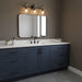 Myhouse Lighting Quoizel - HLL8622MBK - Three Light Vanity - Hollis - Matte Black
