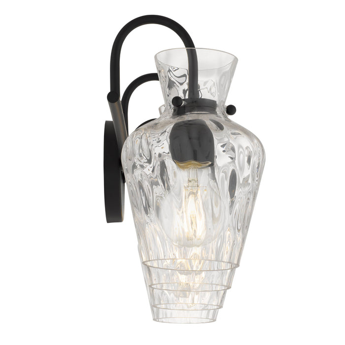 Myhouse Lighting Quoizel - HLL8630MBK - Four Light Vanity - Hollis - Matte Black
