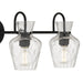 Myhouse Lighting Quoizel - HLL8630MBK - Four Light Vanity - Hollis - Matte Black