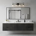 Myhouse Lighting Quoizel - HLL8630MBK - Four Light Vanity - Hollis - Matte Black