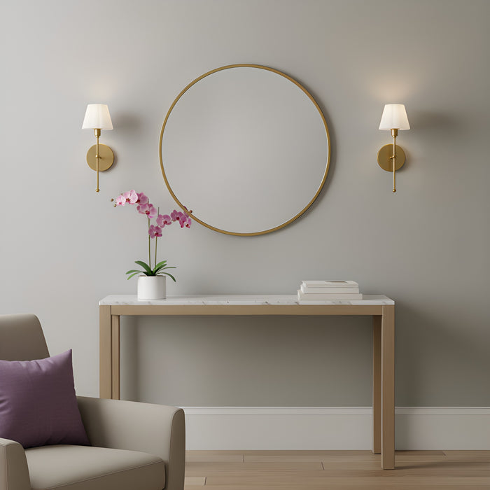Myhouse Lighting Quoizel - IRE8705BRG - One Light Wall Sconce - Irena - Brushed Gold