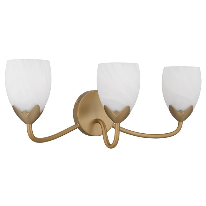 Myhouse Lighting Quoizel - JACO8624BGD - Three Light Vanity - Jacobs - Bronze Gold