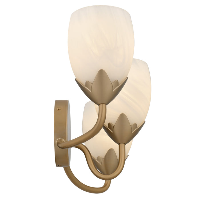 Myhouse Lighting Quoizel - JACO8624BGD - Three Light Vanity - Jacobs - Bronze Gold