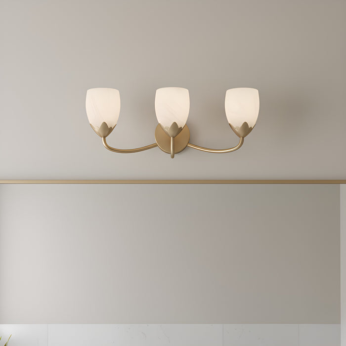 Myhouse Lighting Quoizel - JACO8624BGD - Three Light Vanity - Jacobs - Bronze Gold