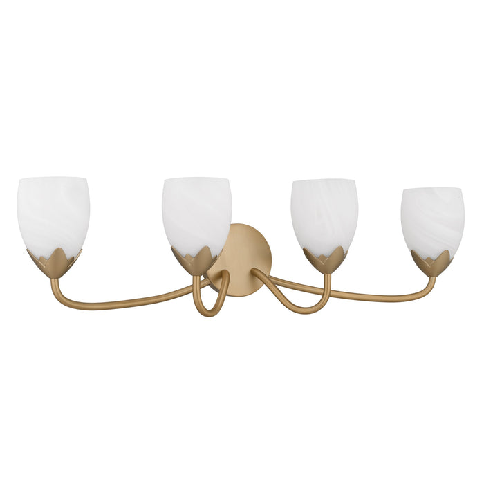 Myhouse Lighting Quoizel - JACO8632BGD - Four Light Vanity - Jacobs - Bronze Gold