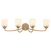 Myhouse Lighting Quoizel - JACO8632BGD - Four Light Vanity - Jacobs - Bronze Gold