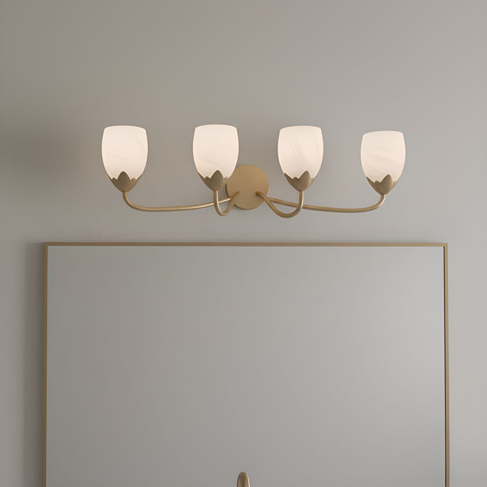 Myhouse Lighting Quoizel - JACO8632BGD - Four Light Vanity - Jacobs - Bronze Gold
