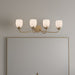 Myhouse Lighting Quoizel - JACO8632BGD - Four Light Vanity - Jacobs - Bronze Gold