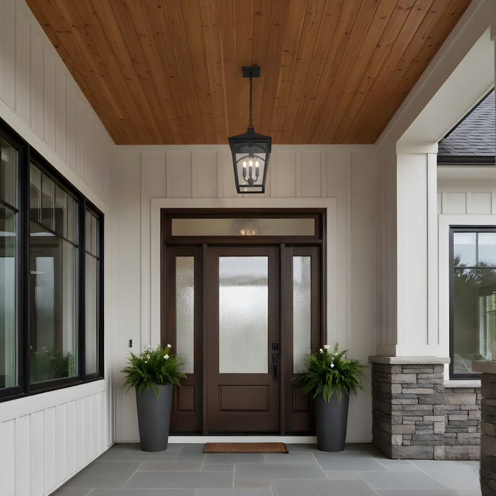 Myhouse Lighting Quoizel - JAX1910WT - Four Light Outdoor Hanging Lantern - Jaxon - Western Bronze