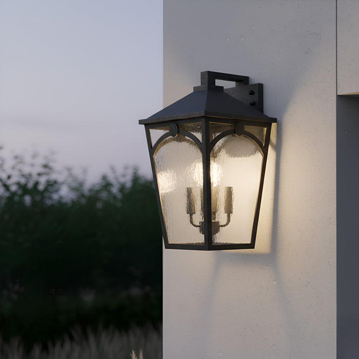 Myhouse Lighting Quoizel - JAX8410WT - Four Light Outdoor Wall Lantern - Jaxon - Western Bronze