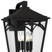 Myhouse Lighting Quoizel - JAX8410WT - Four Light Outdoor Wall Lantern - Jaxon - Western Bronze
