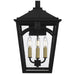 Myhouse Lighting Quoizel - JAX8410WT - Four Light Outdoor Wall Lantern - Jaxon - Western Bronze