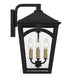 Myhouse Lighting Quoizel - JAX8410WT - Four Light Outdoor Wall Lantern - Jaxon - Western Bronze