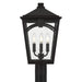 Myhouse Lighting Quoizel - JAX9010WT - Four Light Outdoor Post Lantern - Jaxon - Western Bronze
