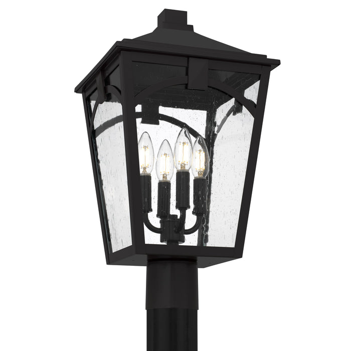 Myhouse Lighting Quoizel - JAX9010WT - Four Light Outdoor Post Lantern - Jaxon - Western Bronze