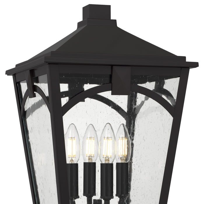 Myhouse Lighting Quoizel - JAX9010WT - Four Light Outdoor Post Lantern - Jaxon - Western Bronze