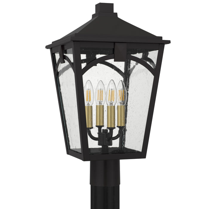 Myhouse Lighting Quoizel - JAX9010WT - Four Light Outdoor Post Lantern - Jaxon - Western Bronze
