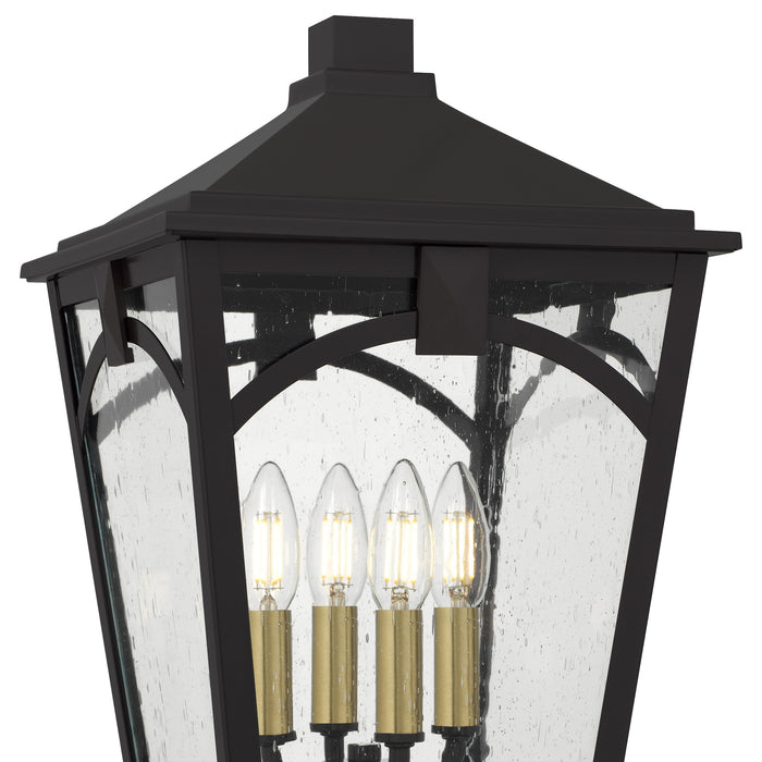 Myhouse Lighting Quoizel - JAX9010WT - Four Light Outdoor Post Lantern - Jaxon - Western Bronze